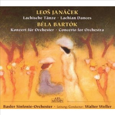 야나체크: 라키안 댄스, 관현악을 위한 협주곡 (Janacek: Lachian Dances, Bartok: Concerto for Orchestra)(CD) - Walter Weller