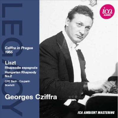 치프라 - 프라하 공연 실황 (Cziffra In Prag, 1955)(CD) - Georges Cziffra