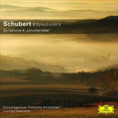 슈베르트: 교향곡 8 '미완성', 9번 '그레이트' (Schubert: Symphony No.8 'Unfinished' & No.9 'Great')(CD) - Leonard Bernstein