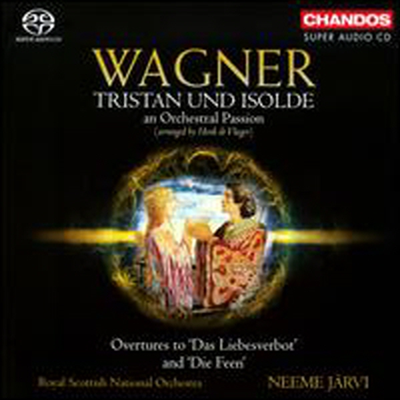 바그너: 트리스탄과 이졸데 - 관현악 편곡집 (Wagner: Tristan und Isolde - An Orchestra Passion) (arranged by Henk de Vlieger) (SACD Hybrid) - Neeme Jarvi