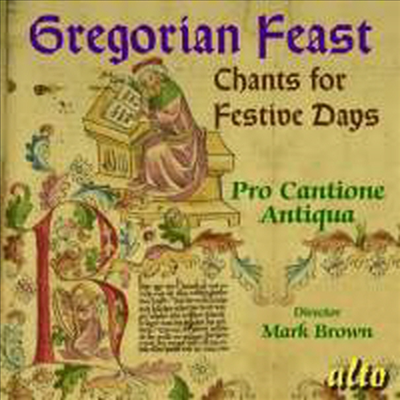 Gregorian Feast: Chants for Festive Days (CD) - Pro Cantione Antiqua