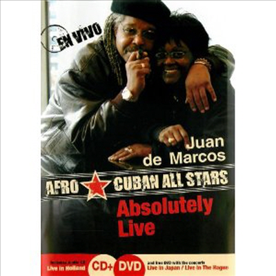 Juan De Marcos Gonzales - Juan de Marcos Gonzales &amp; Afro Cuban All Stars - Absolutely Live (PAL방식)(DVD+CD) (2010)