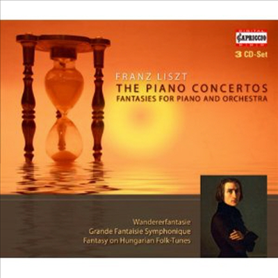 리스트: 피아노 협주곡, 환상곡 (Liszt: The Piano Concertos, Fantasies for Piano &amp; Orchestra) (3CD) - Jeno Jando