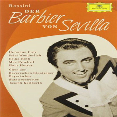 로시니 : 세빌리아의 이발사 (Rossini : Der Barvier Von Sevilla) (Black & White)(한글무자막)(DVD) - Fritz Wunderlich