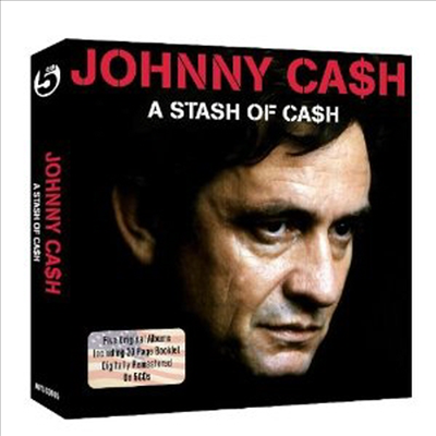 Johnny Cash - A Stash of Cash (20 Page Booklet) (5CD Box set)