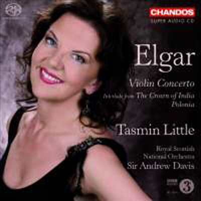 엘가 : 바이올린 협주곡 (Elgar : Violin Concerto) (SACD Hybrid) - Tasmin Little