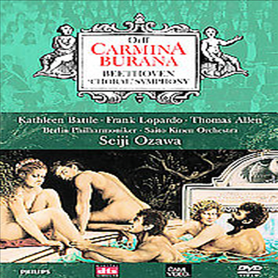 오르프 : 카르미나 브라나, 베토벤 : 교향곡 9번 '합창' (Orff : Carmina Burana, Beethoven : Symphony No.9 Op.125 'Choral') (DVD)(2004) - Seiji Ozawa