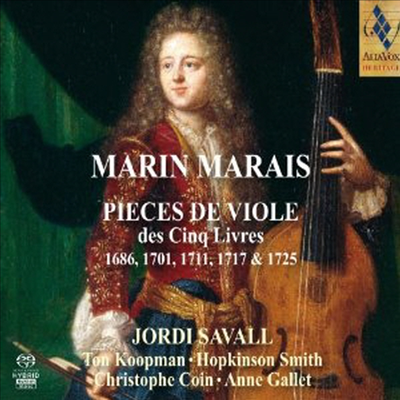 Marin Marais: Pieces for Viol from the Five Books (5 SACD Hybrid) - Jordi Savall