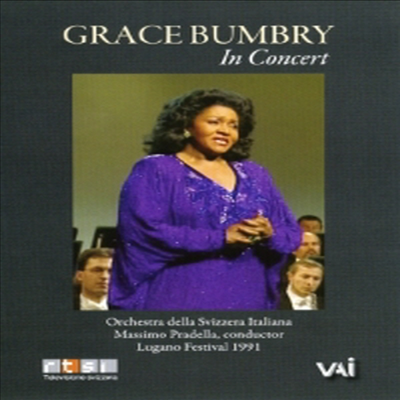 그레이스 범브리 - 스위스 루가노 페스티벌, 1991 (Grace Bumbry - In Concert) (DVD) - Grace Bumbry