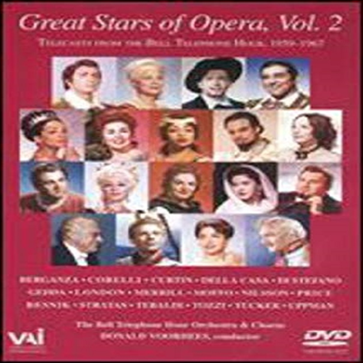 오페라의 위대한 스타들 2권, 1959 ~ 1967년 (Great Stars Of Opera Vol.2) (DVD) - 여러 성악가