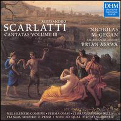 스카를라티 : 칸타타 3집 (Scarlatti : Cantatas, Vol.3) (CD-R) - Nicholas Mcgegan