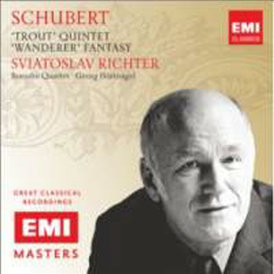 슈베르트 : 오중주 '송어' & 방랑자 환상곡 (Schubert : Trout Quintet & 'Wanderer' Fantasy)(CD) - Sviatoslav Richter