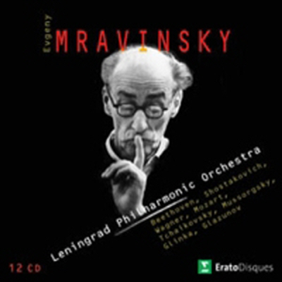 예프게니 므라빈스키가 지휘하는 교향곡 (Evgeny Mravinsky Conducts Symphonies) (12CD) - Evgeny Mravinsky