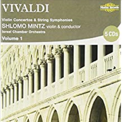 비발디 : 바이올린 협주곡과 현을 위한 심포니 1집 (Vivaldi : Violin Concertos & String Symphonies Vol.1) (5 for 4) - Shlomo Mintz