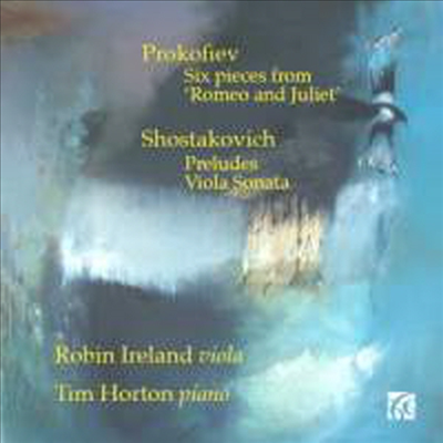 비올라로 노래하는 러시아 로망스 (Robin Ireland plays Shostakovich & Prokofiev - Transcriptions for viola and piano by Vadim Borisovsky)(CD) - Robin Ireland
