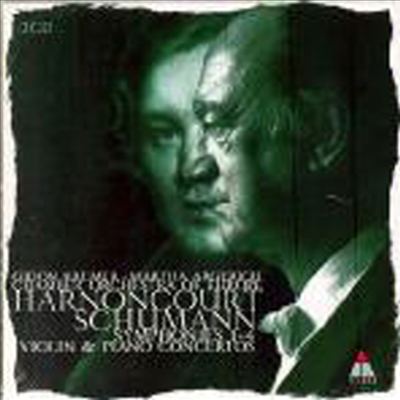 슈만 : 교향곡 전집, 피아노 협주곡, 바이올린 협주곡 (Schumann : Symphony Nos.1-4, Piano Concertos, Violin Concertos) (3CD) - Nikolaus Harnoncourt