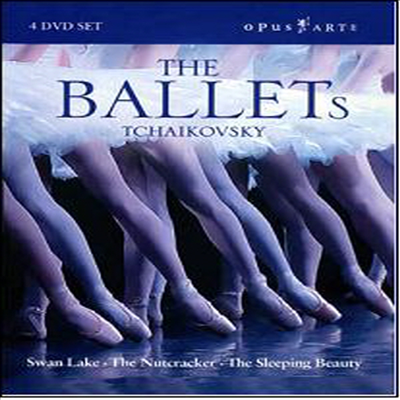 차이코프스키 : 3대 발레 모음집 (Swan Lake / The Nutcracker / The Sleeping Beauty) (4DVD) - Various Artists