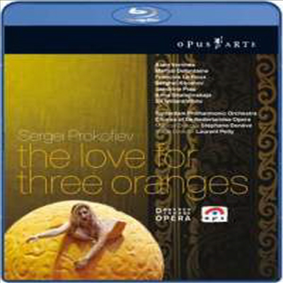 프로코피에프 : 세개의 오렌지의 대한 사랑 (Prokofiev : The Love For Three Oranges) (Blu-ray) - Sandrine Piau