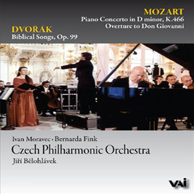 모차르트 : 돈 지오반니 서곡, 피아노 협주곡 20번, 드보르작 : 성서의 노래 (Mozart : Overture to Don Giovanni, Piano Concerto No. 20, Dvorak : Biblical Songs) (DVD) - Ivan Moravec
