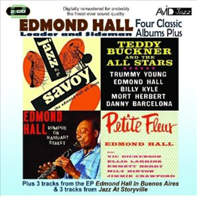 Edmund Hall - Four Classic Albums Plus (Petite Fleur / Rumpus On Rampart Street / Teddy Buckner And The All-Stars / Jazz At The Savoy) (Remastered)(2CD)