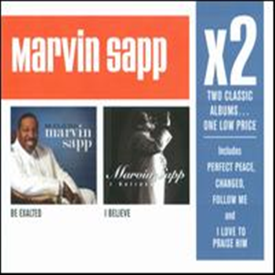 Marvin Sapp - X2: Be Exalted / I Believe (2CD)