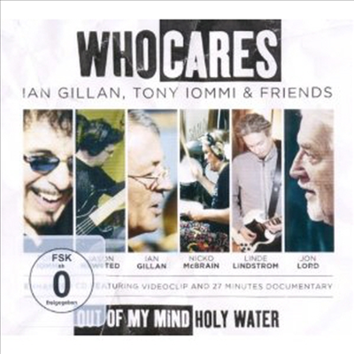 Who Cares (Tony Iommi, Ian Gillan & Friends) - Out of My Mind, Holy Water (EP)(CD)