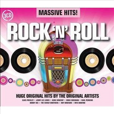 Various Artists - Massive Hits!-Rock 'N' Roll (3CD)