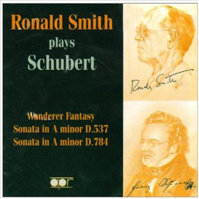 슈베르트: 방랑자 환상곡, 피아노 소나타 14번 (Ronald Smith Plays Schubert)(CD) - Ronald Smith