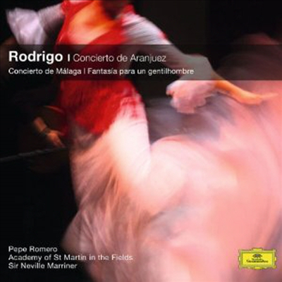 로드리고: 안달루시아 협주곡, 말라가 협주곡, 어느 귀인을 위한 환상곡 (Rodrigo: Concierto de Aranjuez, Concierto de Malaga, Fantasia para un Gentilhombre)(CD) - Pepe Romero