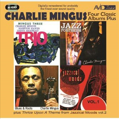 Charles Mingus - 4 Classic Albums Plus (Remastered)(Bonus Tracks)(2CD)