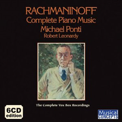 라흐마니노프: 독주 피아노 작품 전곡집 (Rachmaninoff: Complete Piano Music) (6CD Box set) - Michael Ponti