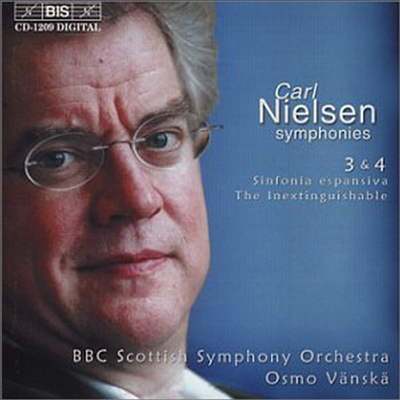 닐센 : 교향곡 3, 4번 (Nielsen : Symphonies No.3 Op.27, No.4 Op.29)(CD) - Osmo Vanska