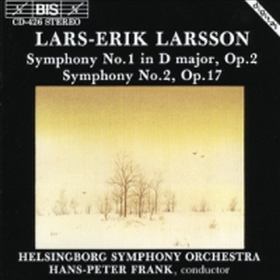 라르손 : 교향곡 1 &amp; 2번 (Larsson : Symphonies Nos. 1 &amp; 2)(CD) - Hans-Peter Frank