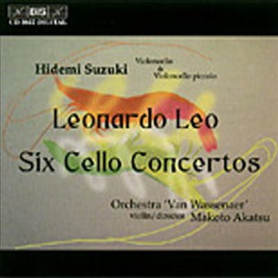 레오 : 6개의 첼로 협주곡 (Leonardo Leo : Six Cello Concertos)(CD) - Hidemi Suzuki