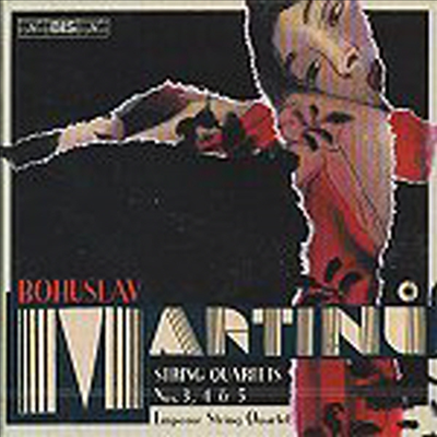 마르티누 : 현악 사중주 3-5번 (Martinu : String Quartets Nos.3-5)(CD) - Emperor String Quartet