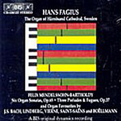 멘델스존 : 오르간 소나타 (Mendelssohn : The Organ of Harnosand Cathedral) (2CD)(CD) - Hans Fagius