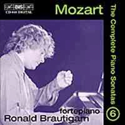 모차르트 : 피아노 소나타 6권 (Mozart : Complete Piano Sonatas Volume 6)(CD) - Ronald Brautigam