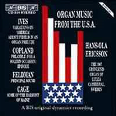 미국의 오르간 음악 (Organ Music from USA)(CD) - Hans-Ola Ericsson