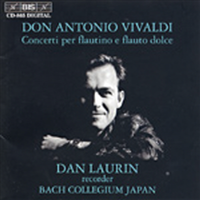 비발디 : 협주곡집 (Vivaldi : Concerti Per Flautino E Flauto Dolce)(CD) - Dan Laurin