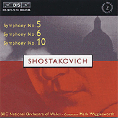쇼스타코비치 : 교향곡 5, 6, 10번 (Shostakovich : Symphonies Nos.5, 6, 10) (2CD) - Mark Wigglesworth