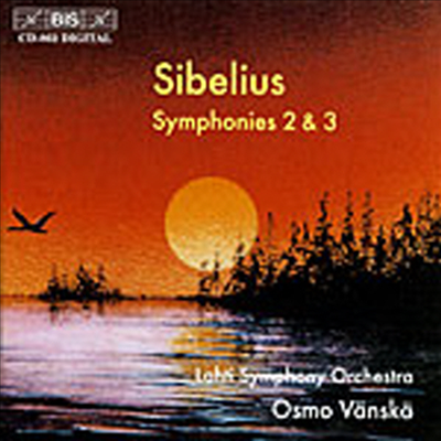 시벨리우스 : 교향곡 2, 3번 (Sibelius : Symphonies No.2, & 3)(CD) - Osmo Vanska