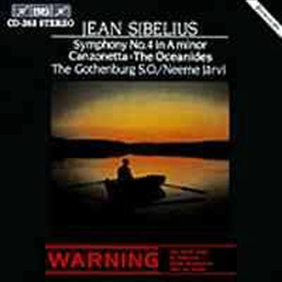 시벨리우스 : 교향곡 4번, 대양의 여신 Op.73 (Sibelius : Symphony No. 4 in A minor, Op.63)(CD) - Neeme Jarvi