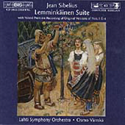 시벨리우스 : 레민카이넨 모음 (Sibelius : Lemminkainen Suite)(CD) - Osmo Vanska