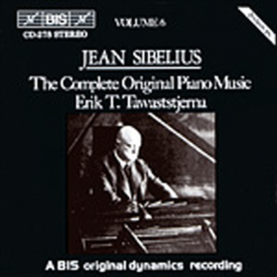 시벨리우스 : 피아노 음악 6집 (Sibelius : Piano Music, Vol.6)(CD) - Erik T.Tawaststjerna