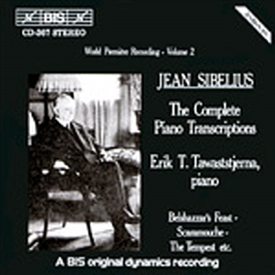 시벨리우스 : 피아노 편곡 2집 (Sibelius : Piano Transcriptions, Vol.2)(CD) - Erik T. Tawaststjerna