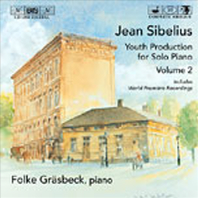 시벨리우스 : 피아노를 위한 작품 2집 (Sibelius : Youth Production for Solo Piano, Vol.2)(CD) - Folke Grasbeck