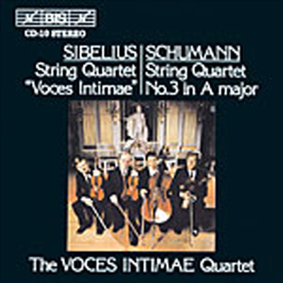 시벨리우스, 슈만 : 현악 사중주 (Sibelius, Schumann : String Quartets)(CD) - Voces Intimae Quartet