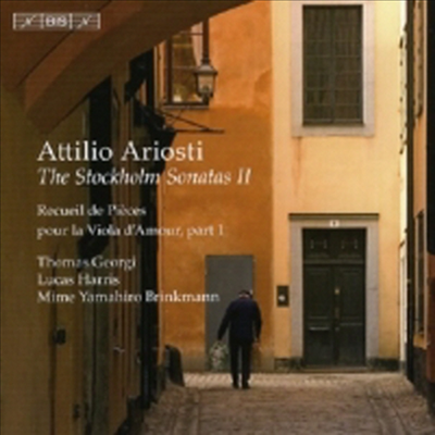 아틸리오 아리오스티 : 스톡홀름 소나타 2집 - 8, 9, 10, 11, 12, 13, 14번 (비오레 다모레, 아크류트, 기타 연주반) (Attilio Ariosti : The Stockholm Sonatas II)(CD) - Thomas Georgi
