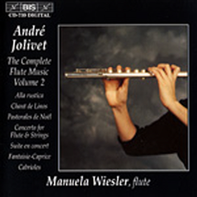 앙드레 졸리베 : 플루트 음악 2집 (Jolivet : Flute Music, Vol.2)(CD) - Manuela Wiesler