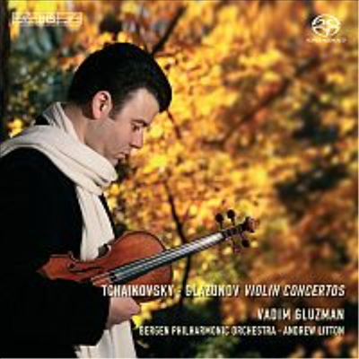 차이코프스키 &amp; 글라주노프 : 바이올린 협주곡 (Tchaikovsky &amp; Glazunov : Violin Concerto) (SACD Hybrid) - Vadim Gluzman